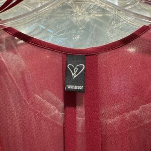 Windsor long sleeve maxi